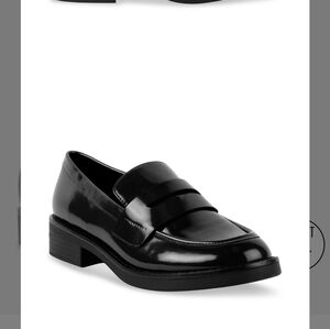 Madden Girl   Women's Penny Loafers Black Block Heel Size 10